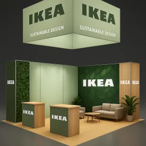 20×30 Orlando Custom Exhibit Rental