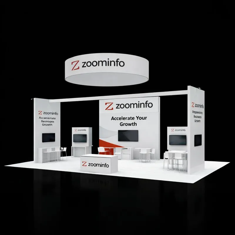 30×40 Enterprise Data Solutions Exhibit Booth