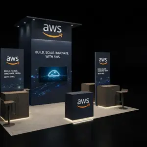 20×20 Technology Exhibit Booth Rental